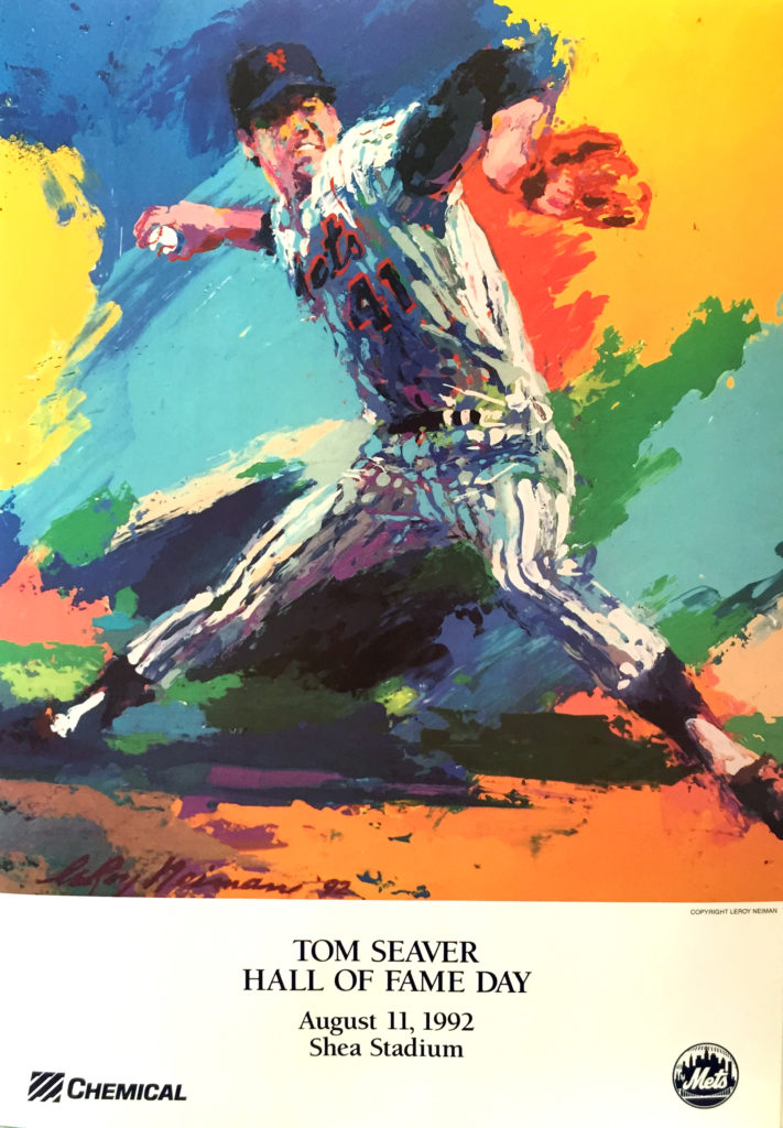 Tom Seaver, Hall of Fame Day 1992 poster