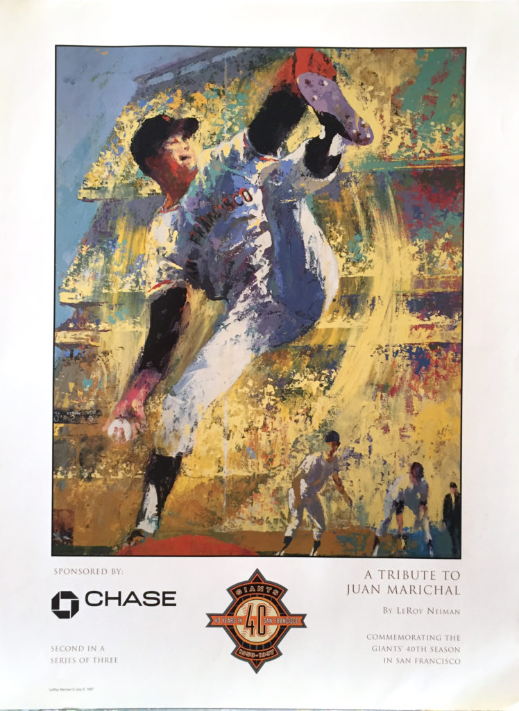 A tribute to Juan Marichal Baseball poster