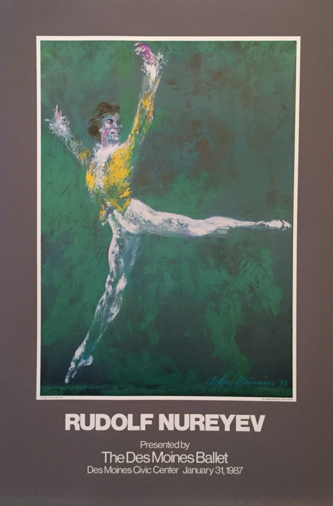 Rudolf Nureyev poster