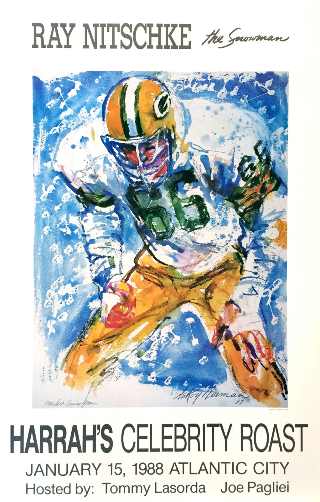 Ray Nitschke, Football poster