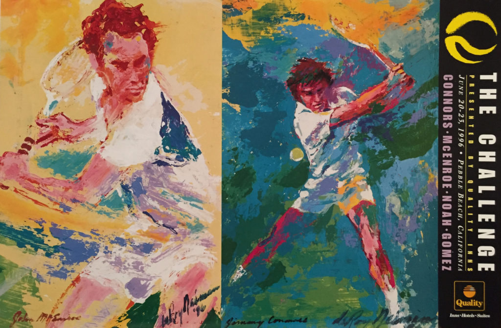 The Challenge: McEnroe vs. Conners Tennis poster