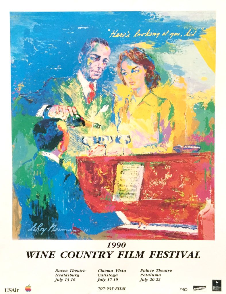 Wine Country Film Festival 1990 poster