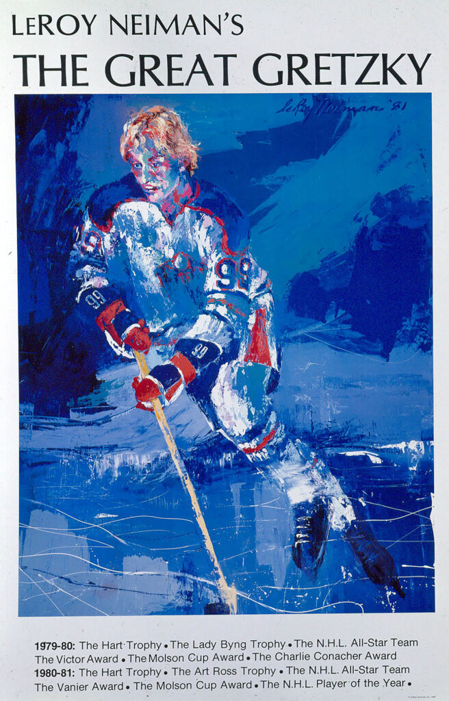 The Great Gretzky Hockey poster