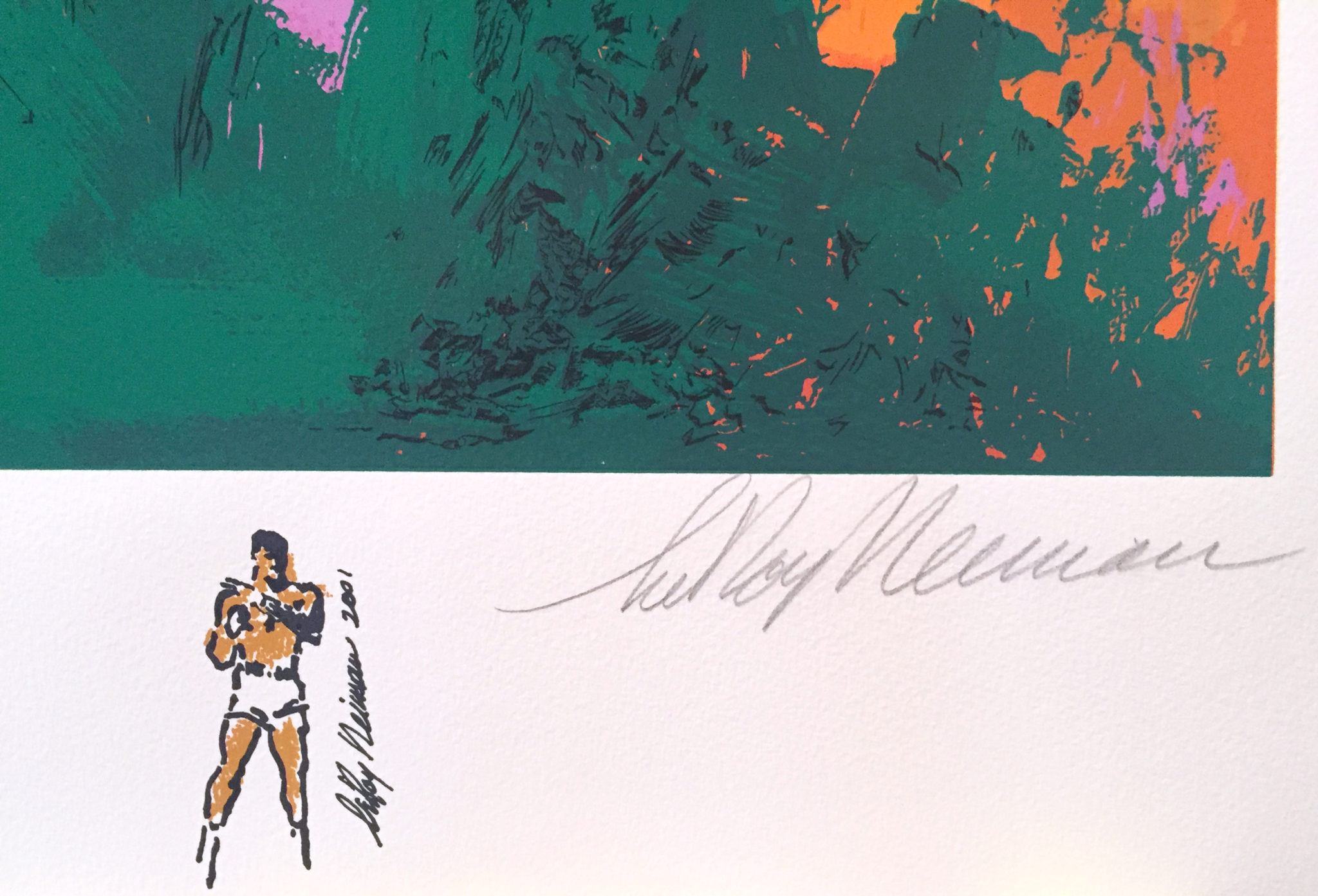 LeRoy Neiman Signature