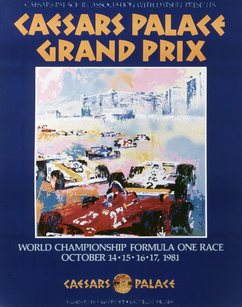 Cesars Palace Grand Prix poster