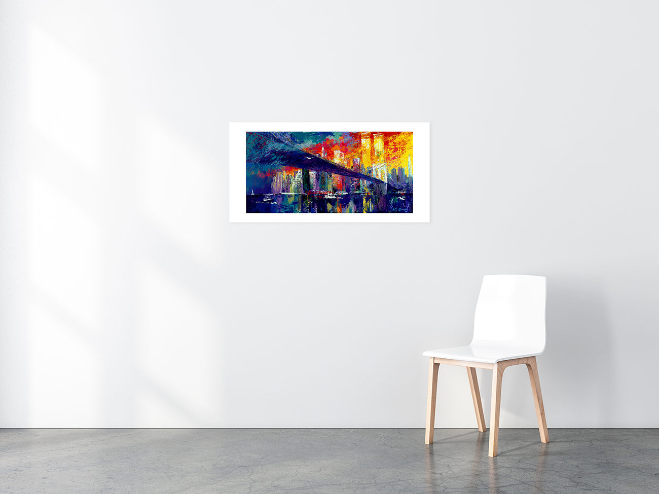 LeRoy Neiman Bridge – Large Brooklyn –