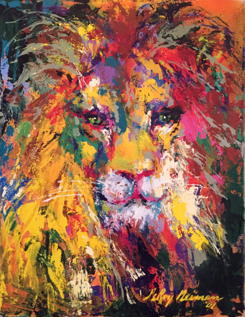 Portrait of a Lion