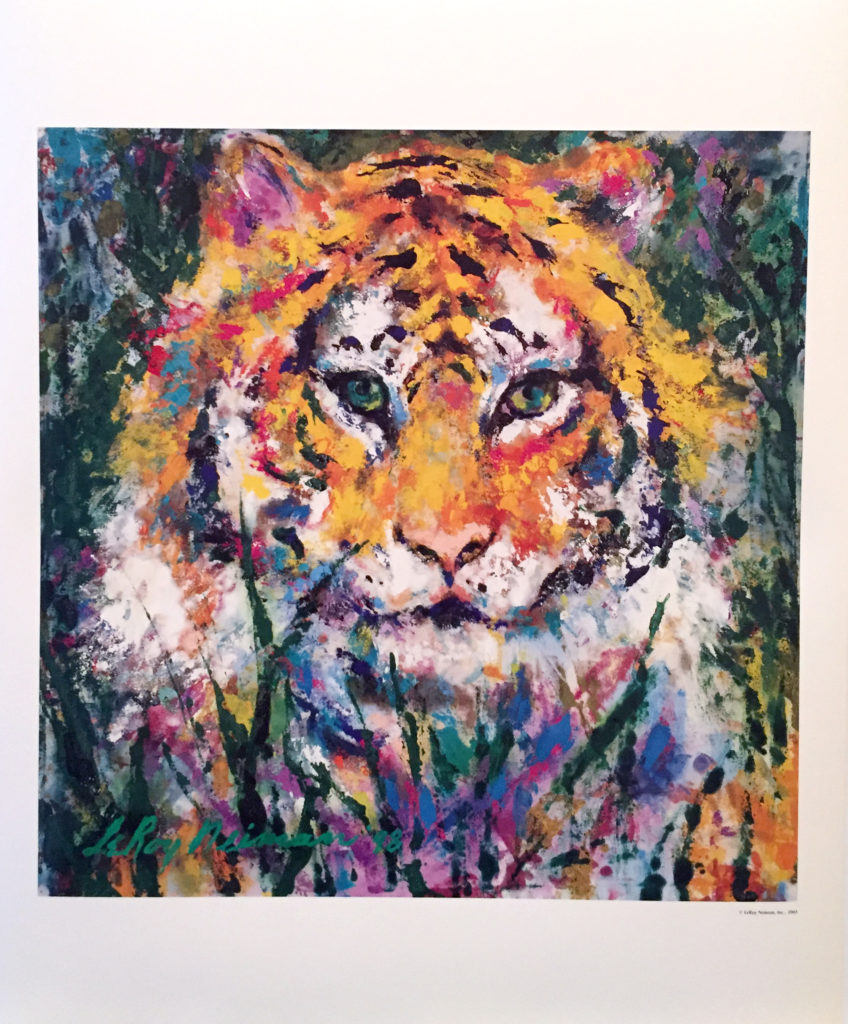 Portrait of a Tiger poster