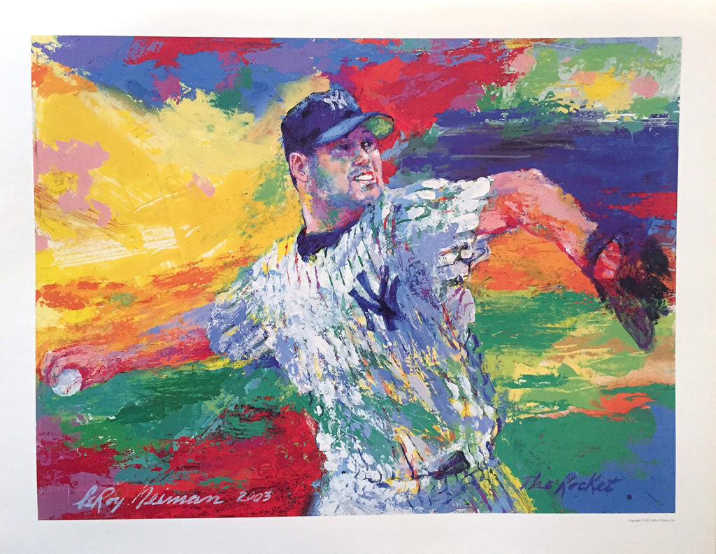 Roger Clemens Baseball poster