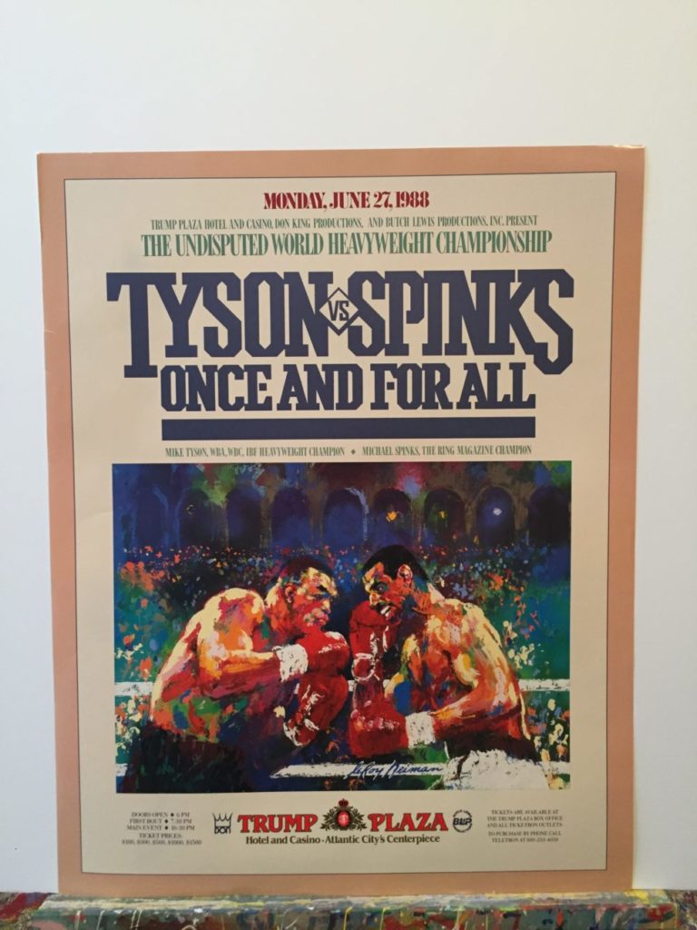 Tyson vs. Spinks poster