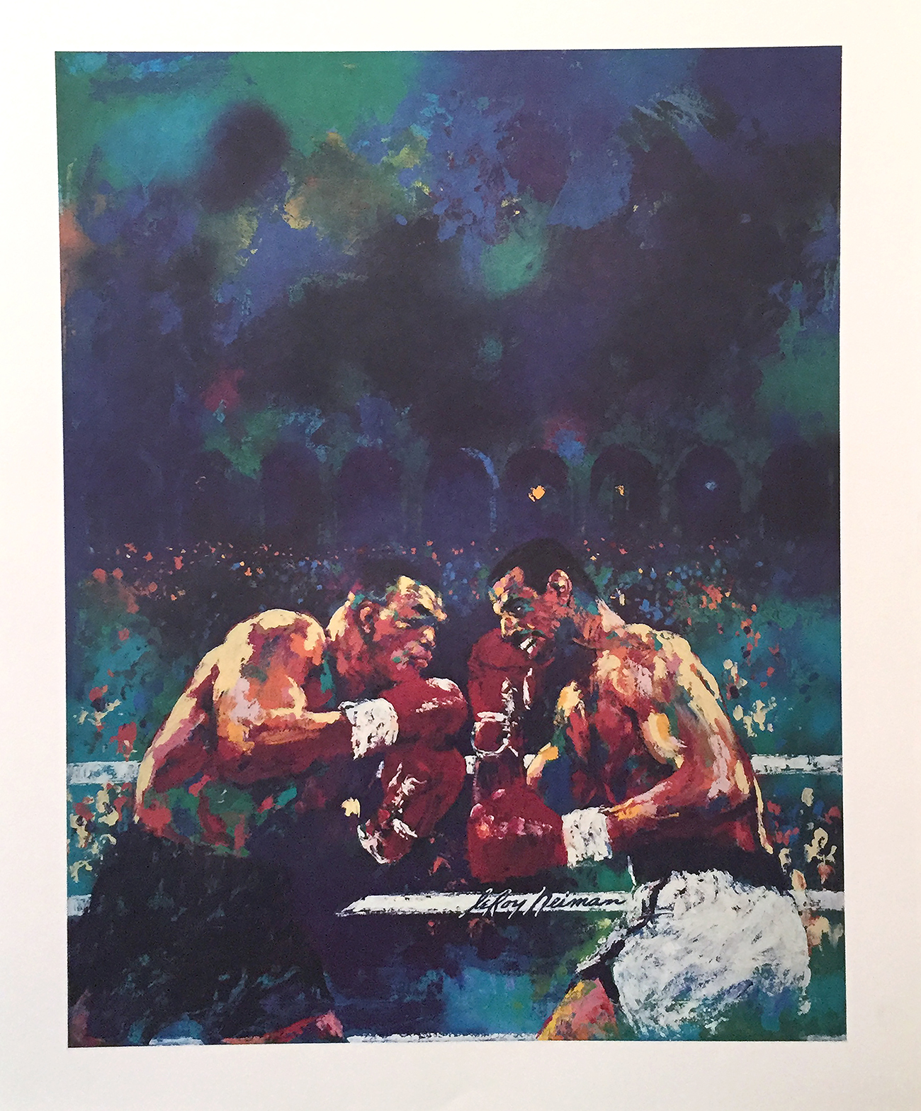 Tyson vs. Spinks print