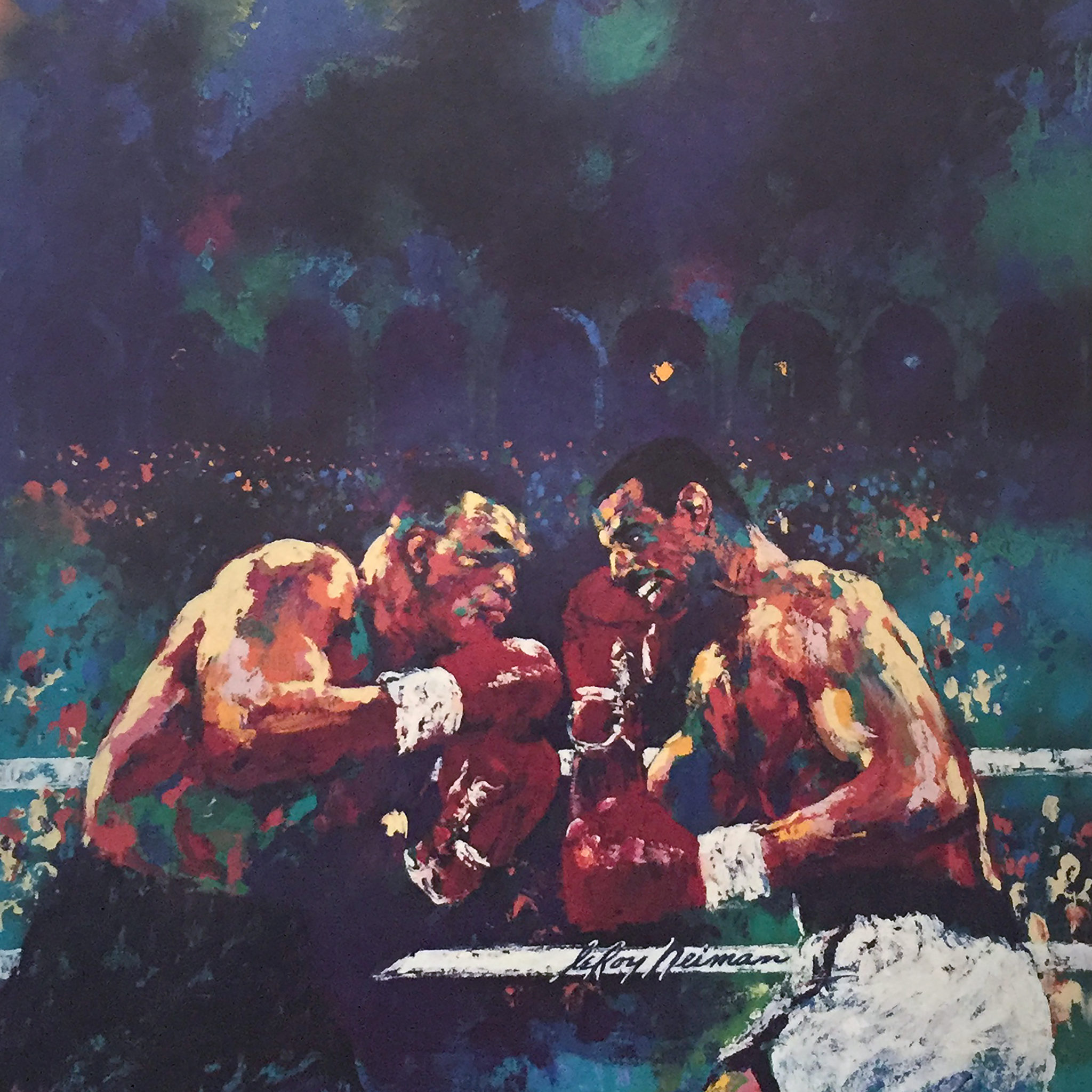 Tyson vs. Spinks Boxing print