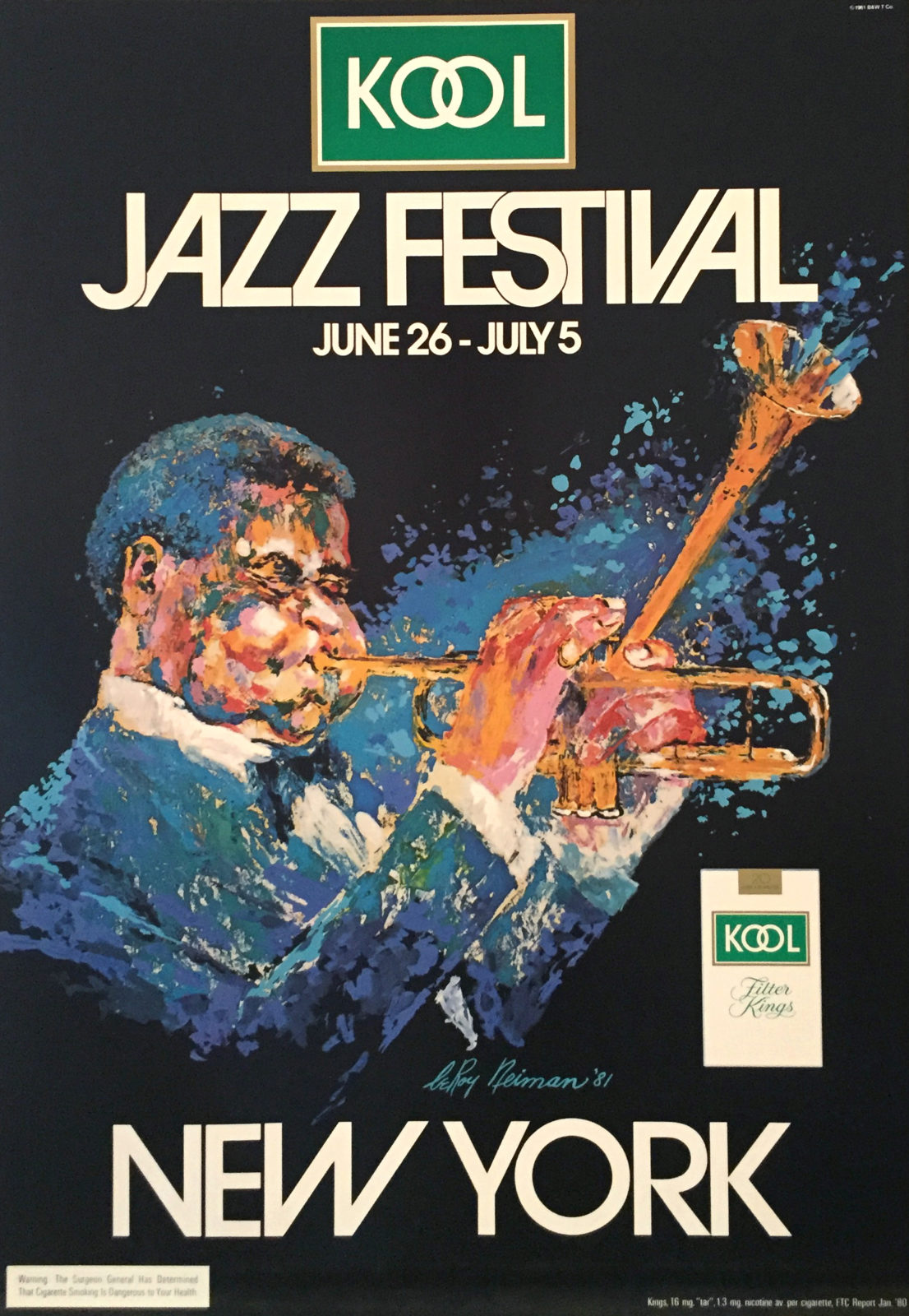 Kool Jazz Festival New York poster