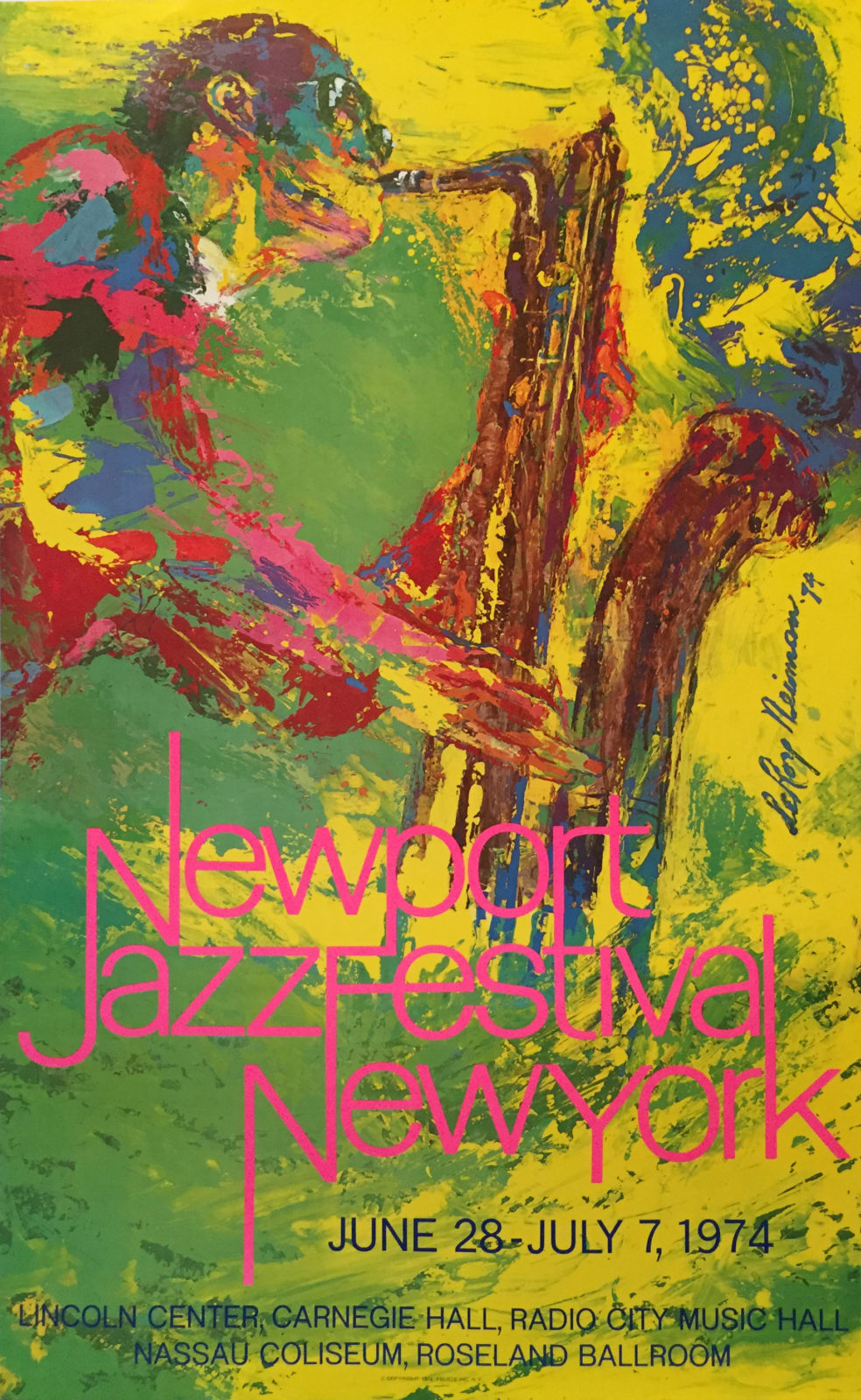Newport Jazz Festival, New York – LeRoy Neiman