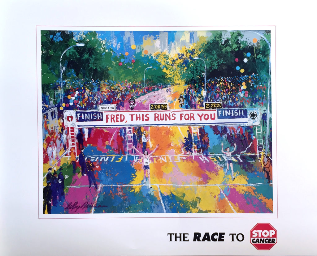 Fred, This Run's for You Marathon Race poster