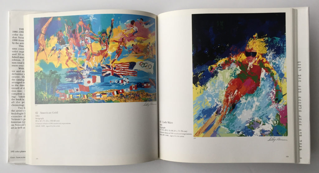 Artwork from, The Prints of LeRoy Neiman: 1980 - 1990 book