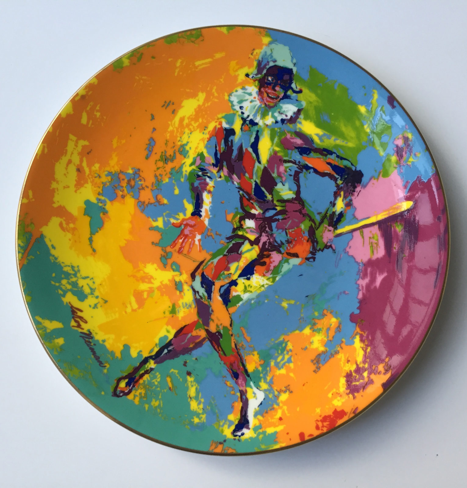 Harlequin plate (Front)