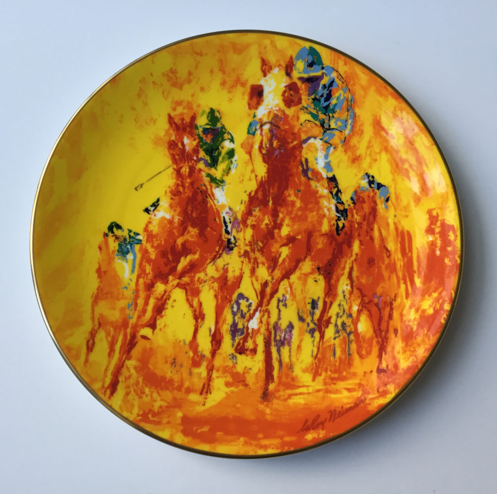 Winning Colors plate (Front)
