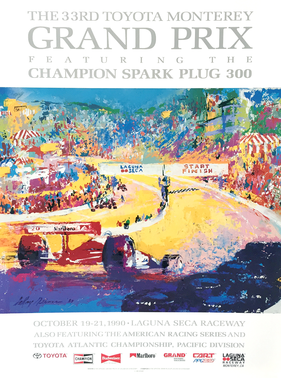 Laguna Seca Grand Prix LeRoy Neiman