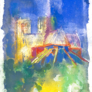 Notre Dame print