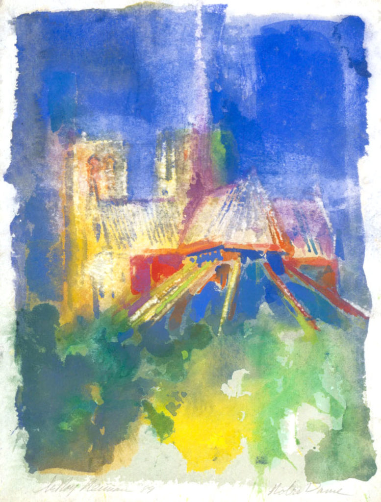 Notre Dame print