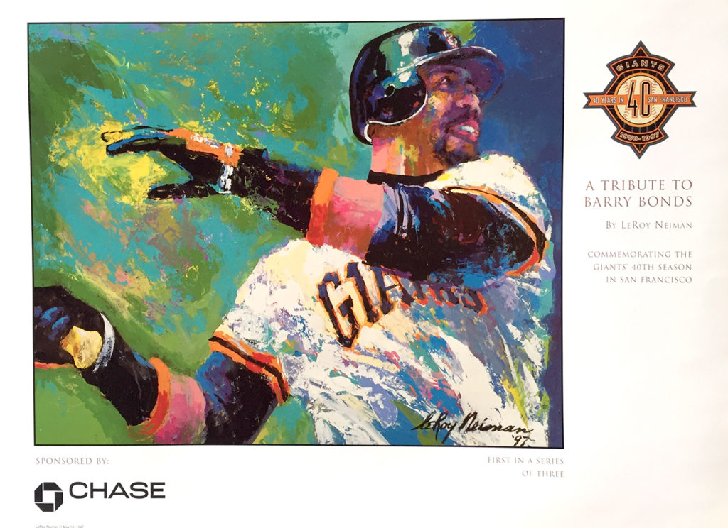 Tribute to Barry Bonds poster
