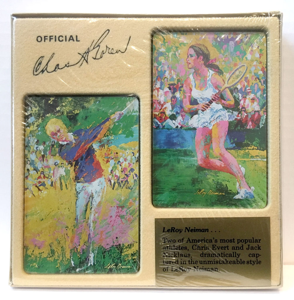 LeRoy Neiman playing cards set