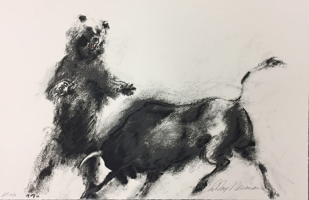 Bull and Bear print