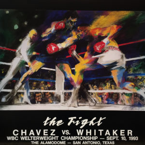 Chavez vs. Whitaker poster