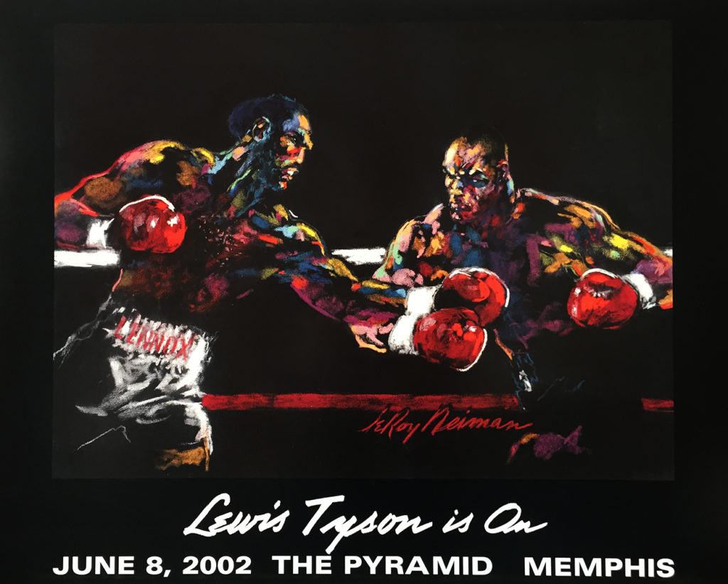 Lewis vs. Tyson is On poster