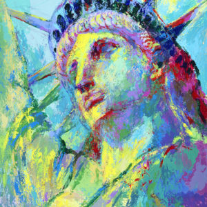 Portrait of Liberty print