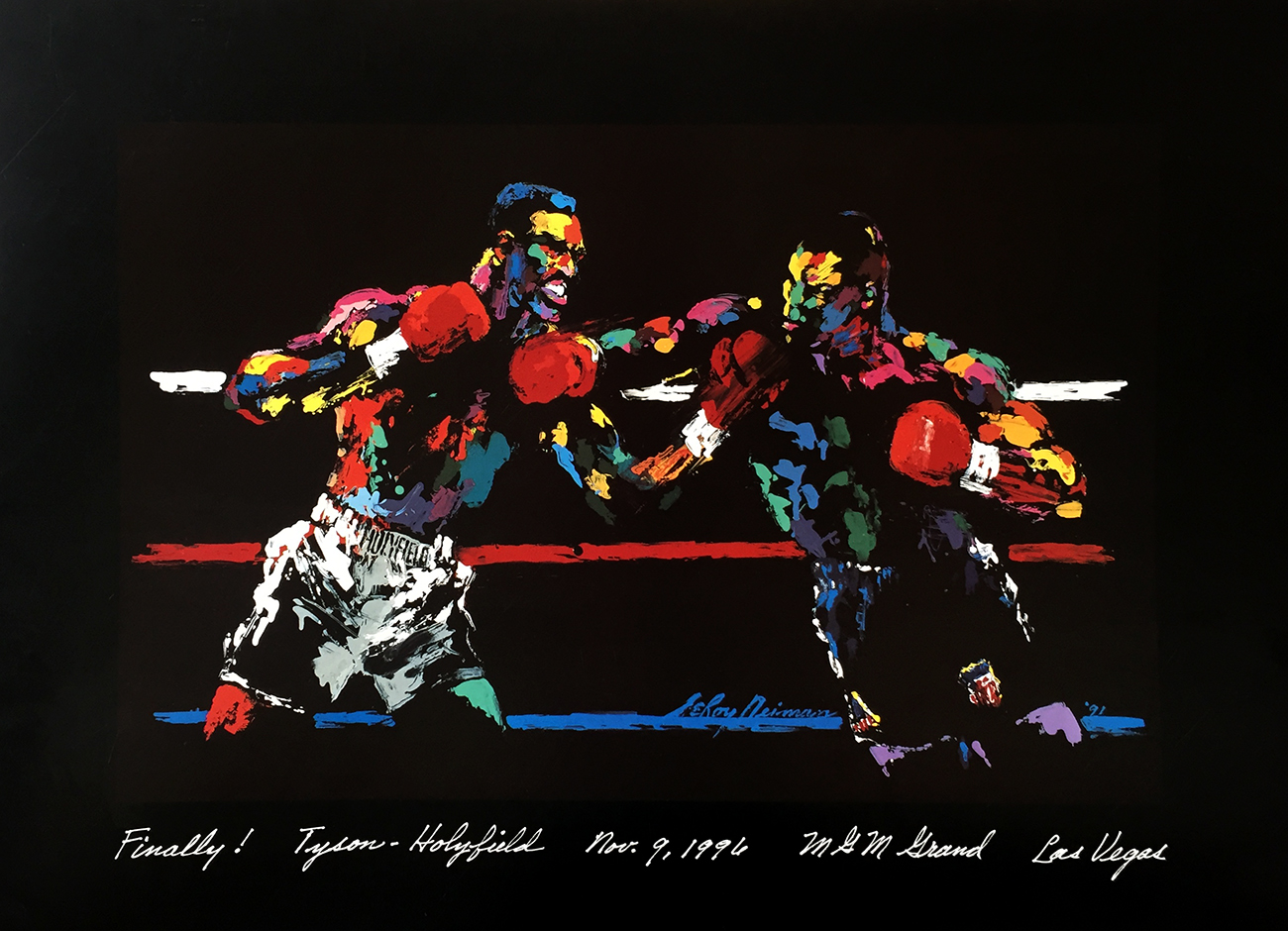 Tyson vs. Holyfield poster
